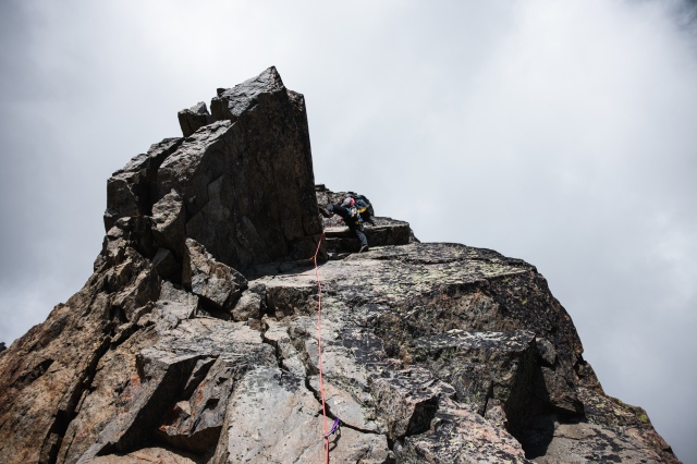 Black Diamond technician in actie